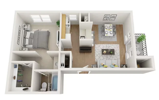 Unit 2107 2107 floor plan